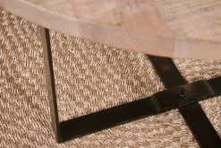 Kitchen & Dining|Dining Tables^Nkuku Fia Mango Wood Round Dining Table