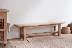 Hallway & Bootroom|Bedroom^Nkuku Fioni Reclaimed Wood Bench - Natural
