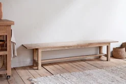 Hallway & Bootroom|Bedroom^Nkuku Fioni Reclaimed Wood Bench - Natural