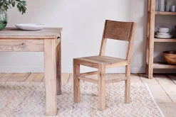 Kitchen & Dining|Dining Chairs & Benches^Nkuku Fioni Reclaimed Wood Dining Chair - Natural