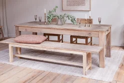 Kitchen & Dining|Dining Tables^Nkuku Fioni Reclaimed Wood Dining Table - Natural