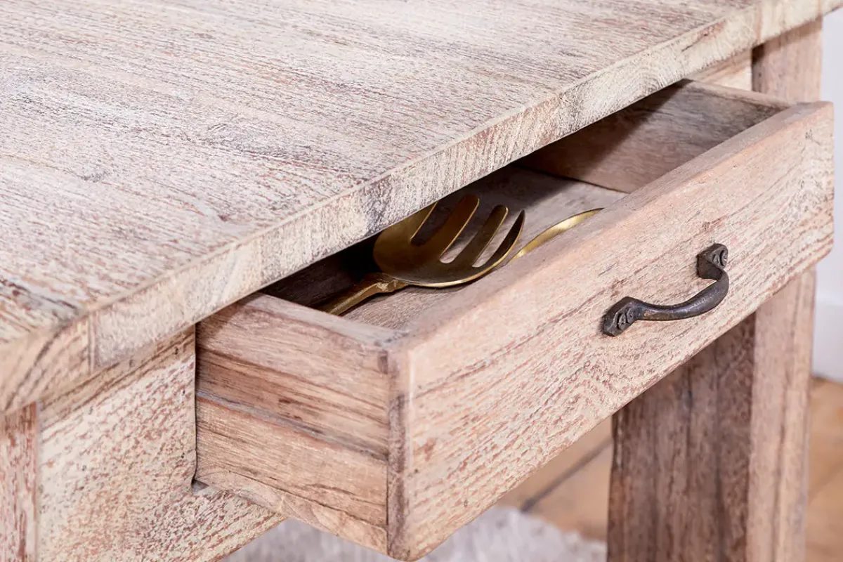 Kitchen & Dining|Dining Tables^Nkuku Fioni Reclaimed Wood Dining Table - Natural