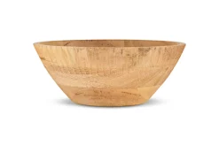 Serving Bowls|Bowls & Trays^Nkuku Gavivi Mango Wood Bowl - Natural