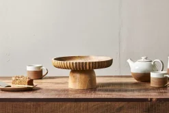 Decorative Home Accessories|Bowls & Trays^Nkuku Gavivi Mango Wood Stand