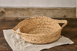 Baskets|Pantry^Nkuku Giti Handled Basket - Natural
