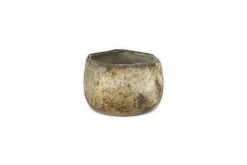 Decorative Home Accessories|Desk Accessories^Nkuku Gola Recycled Glass Tealight Holder - Antique Smoke