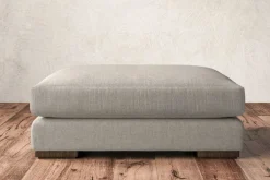 Made To Order Armchairs|Sofa Collections^Nkuku Guddu Grand Footstool Brera Linen Natural