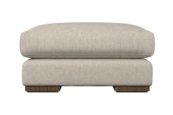 Made To Order Armchairs|Sofa Collections^Nkuku Guddu Grand Footstool Brera Linen Natural