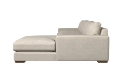 Sofa Collections^Nkuku Guddu Grand Right Hand Chaise Sofa Brera Linen Natural