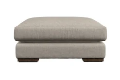 Made To Order Armchairs|Sofa Collections^Nkuku Guddu Large Footstool Brera Linen Natural
