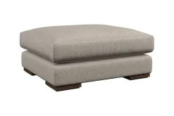 Made To Order Armchairs|Sofa Collections^Nkuku Guddu Large Footstool Brera Linen Natural