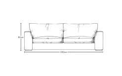 Sofa Collections|Living^Nkuku Guddu Large Sofa Brera Linen Natural