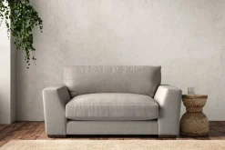 Made To Order Armchairs|Sofa Collections^Nkuku Guddu Love Seat Brera Linen Natural