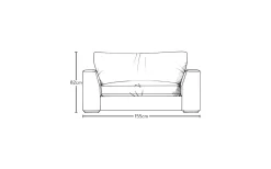 Made To Order Armchairs|Sofa Collections^Nkuku Guddu Love Seat Brera Linen Natural