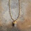 Jewellery & Jewellery Boxes|Jewellery^Nkuku Hadari Labradorite Necklace - Gold