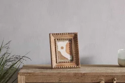 Decorative Home Accessories|Photo Frames^Nkuku Hansika Mango Wood Frame - Natural