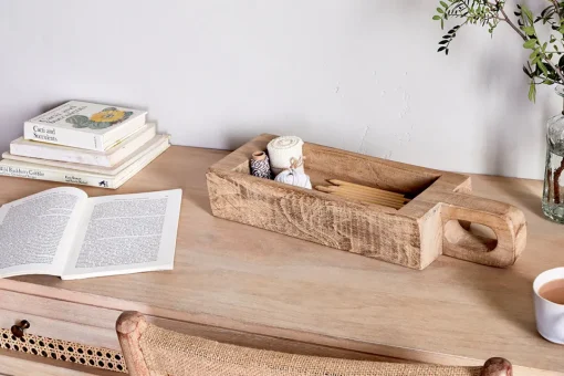 Decorative Display Boxes|Decorative Home Accessories^Nkuku Hanwa Reclaimed Wood Traditional Storage Pot