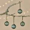 Baubles & Tree Decorations|Shades Of Nature^Nkuku Hara Baubles - (Set of 4)