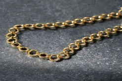 Jewellery & Jewellery Boxes|Jewellery^Nkuku Hara Onyx Necklace - Gold