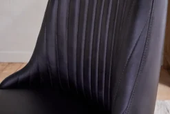 Home Office|Kitchen & Dining^Nkuku Harsha Leather Dining Chair - Aged Black