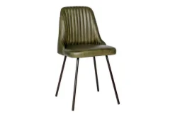 Home Office|Kitchen & Dining^Nkuku Harsha Leather Dining Chair - Rich Green
