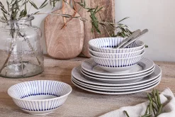 Bowls^Nkuku Iba Cereal Bowl - Indigo