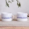 Mugs^Nkuku Iba Mug - Indigo - Large (Set of 2)
