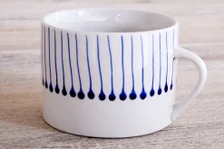 Mugs^Nkuku Iba Mug - Indigo - Large (Set of 2)