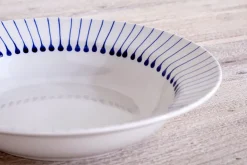 Bowls^Nkuku Iba Pasta Bowl - Indigo