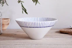 Serving Bowls^Nkuku Iba Serving Bowl - Indigo