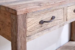 Hallway & Bootroom|Living^Nkuku Ibo Reclaimed Wood 3 Drawer Console Table - Natural