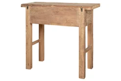 Hallway & Bootroom|Console Tables^Nkuku Ibo Reclaimed Wood 1 Drawer Console Table - Natural