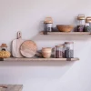 Home Office|Hallway & Bootroom^Nkuku Ibo Reclaimed Wood & Iron Shelf - Natural