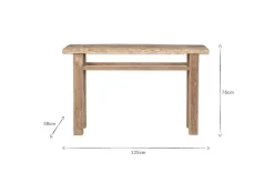Hallway & Bootroom|Bedroom^Nkuku Ibo Reclaimed Wood Console Table - Natural