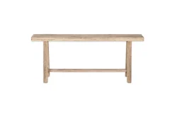 Hallway & Bootroom|Bedroom^Nkuku Ibo Reclaimed Wood Long Bench - Natural