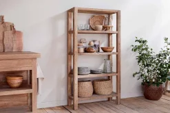 Home Office|Hallway & Bootroom^Nkuku Ibo Reclaimed Wood Shelf - Natural - Wide