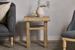 Living|Side Tables^Nkuku Ibo Reclaimed Wood Side Table - Natural