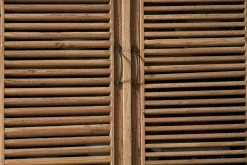 Home Office|Bedroom^Nkuku Ibo Reclaimed Wooden Slatted Cabinet – Natural - Large