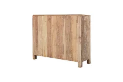 Home Office|Bedroom^Nkuku Ibo Reclaimed Wooden Slatted Sideboard - Natural