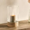 Decorative Home Accessories|Lanterns^Nkuku Idha Hurricane Lantern - Straight