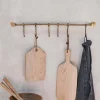 Hooks & Rails|Hooks & Rails^Nkuku Ikoma Hook Set - Antique Brass