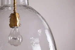 Pendant Lighting^Nkuku Inayah Recycled Glass Pendant - Clear