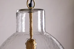 Pendant Lighting^Nkuku Inayah Recycled Glass Pendant - Clear