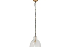 Pendant Lighting^Nkuku Inayah Recycled Glass Pendant - Clear