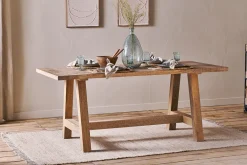 Kitchen & Dining|Dining Tables^Nkuku Indali Mango Wood Dining Table - Natural