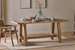 Kitchen & Dining|Dining Tables^Nkuku Indali Mango Wood Dining Table - Natural