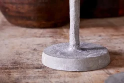 Desk Accessories|Candle Holders^Nkuku Inigo Candle Holder - Aged Zinc