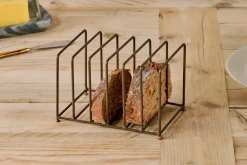 Breakfast Accessories^Nkuku Inkollu Toast Rack - Aged Brass