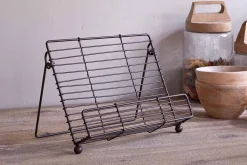 Desk Accessories|Pantry^Nkuku Inkollu Wire Bookstand - Aged Brass