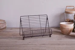 Desk Accessories|Pantry^Nkuku Inkollu Wire Bookstand - Aged Brass